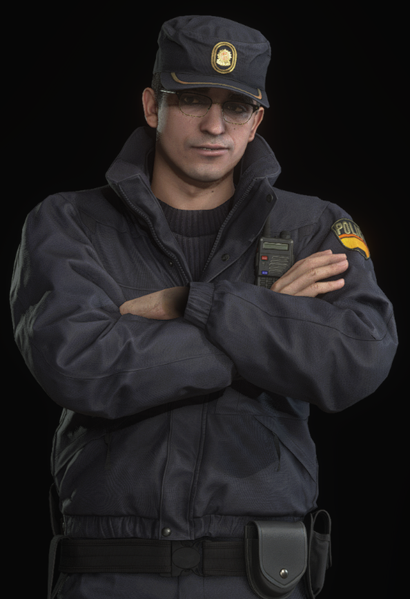 Burned Cop