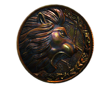 Lion Medallion