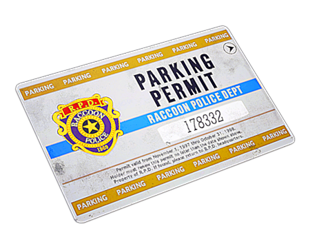 Parking Garage Keycard
