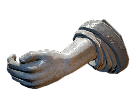 Statues Left Arm