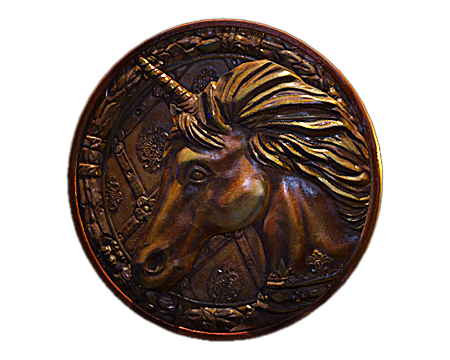 Unicorn Medallion